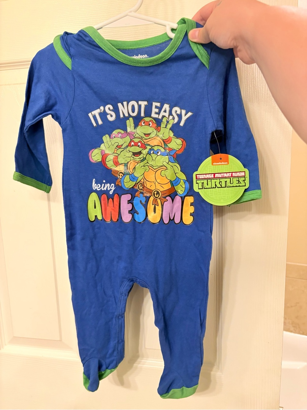 Nickelodeon Blue & Green Teenage Mutant Ninja Turtles One-Piece